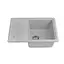 Кухонна мийка гранітна Kroner KRP Komposit GRA-6243 CV031061, Сірий - мініатюра 3