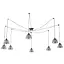 Люстра Brille лофт подвесная паук E27 BK (BL-808S/8) - миниатюра 1