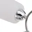 Люстра потолочная Brille с абажуром в спальню Е27 60W CH (BKL-728C/5) - миниатюра 3
