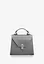 Жіноча шкіряна сумка Futsy Сіра - мініатюра 2