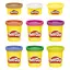 Набір пластиліну Hasbro Play-Doh Bright Rainbow 9 баночок (F7369_F7965) - мініатюра 3