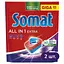 Таблетки для посудомийної машини Somat All in 1 Extra 170 шт. (2 уп. х 85 шт.) - мініатюра 1