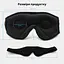Маска для сну із навушниками Inspire Eye Mask Black (EMack) - мініатюра 7
