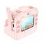 Детская фотокамера с моментальной печатью Hoco DV200 Dual lens Pink - миниатюра 4