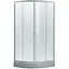 Душевая кабина Eger Tisza 90x90 без поддона стекло Zuzmara 599-021/1, матовый, белый - миниатюра 2