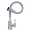 Змішувач для кухні Lidz Aria 015F31 з гнучким виливом (k35) LDARI015F31GNK31871 Grey/Nickel Сірий - мініатюра 3