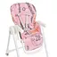 Стульчик для кормления M 5673-8 на колесах 5-точечный - миниатюра 3