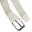 Ремінь гумка чоловічий PS-40045 (110 см) бежевий плетений - мініатюра 3