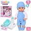 Пупс YL2430L-J-H-DM-UA 30см, п'є, писає, горщик, пляшечка, соска, підгузник, в коробці (6903317676224) МІКС - мініатюра 1
