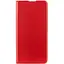 Кожаный чехол-книжка Getman Elegant (PU) для Xiaomi Redmi 12 Красный - миниатюра 1