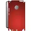 Защитная пленка StatusSKIN для Motorola Moto G5 Plus Корпус Винил красная матовая - миниатюра 1