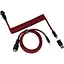 Кабель Keychron Type-A/Type-C Premium Coiled Aviator Cable-Straight Red (CAB2_KEYCHRON) - мініатюра 1