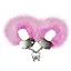 Наручники металеві Adrien Lastic Handcuffs Pink - мініатюра 1