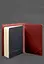 Шкіряний блокнот А5 (софт-бук) 9.4 червоний - мініатюра 6