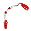 Держатель для пустышки Baby MGZ-0503(Red) 34 см - миниатюра 1