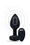 Анальная пробка B-Vibe Vibrating Jewel Plug M/L 10.5 см (черный) - миниатюра 3