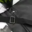 Сумка мужская кожаная Handycover S240 черная без карманов на молнии - миниатюра 6
