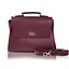 Жіноча шкіряна сумка Classic бордова - мініатюра 8