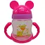 Поильник с силиконовым носиком "Микки" MGZ-0325(Crimson) 250 мл - миниатюра 1