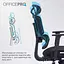 Офісне крісло OfficePro Skyline OC750-B-B-B (OC750-B-B-B) - мініатюра 11