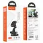 Автотримач для телефона HOCO CA28 Happy journey series suction cup magnetic car holder Black - мініатюра 2