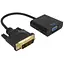 Переходник DVI 25M -> VGA 15F HDTV 1080p - миниатюра 1
