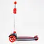 Самокат Best Scooter 30х11.5х63-80 см Червоно-сірий 000231312 - мініатюра 3