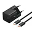 Сетевой адаптер Baseus GaN5 Fast Charger (mini) | 1Type-C, 20W/3A, PD/QC| (с C до C 100W 1м cable) - миниатюра 1