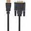 Кабель Cablexpert HDMI - DVI 1.8m (CC-HDMI-DVI-6) - мініатюра 2