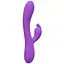 Вибратор-кролик Wooomy Gili-Gili Vibrator with Heat Purple отросток с ушками подогрев до 40°С - миниатюра 1