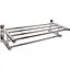 Полочка для полотенец Platinum В025-1 (полированная нержавейка), Нержавеющая сталь - миниатюра 1