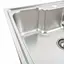 Кухонна мийка з нержавіючої сталі Platinum декор 6043 (0,8/180 мм), Decor - мініатюра 4
