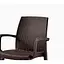 Стул садовый пластиковый Bica Verona armchair коричневый - миниатюра 2
