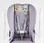 Стульчик для кормления K-60290 Joy мягкий чехол ПВХ, 4 колеса, съёмный столик, корзинка, в коробке (6989203550090) - миниатюра 7