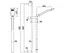 Душовий гарнітур Paffoni ZSAL 079 CR, Хром - мініатюра 2