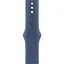 Apple Watch Series 10 GPS 46mm Silver Aluminum Case with Denim Sport Band S/M MWWL3 - миниатюра 3