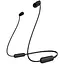 Наушники с микрофоном Sony WI-C200 Black (WIC200B.CE7) - миниатюра 1