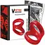 Еластичне кільце Fetish Provoke ProStimulate N08, 5.5 см червоне - мініатюра 3