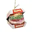 Елочное украшение "Бургер" 6,6*7*7,8см, YQ1406165 - миниатюра 1