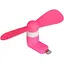 Вентилятор мобильный Lightning розовый - миниатюра 1