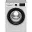 Стиральная машина Beko фронтальная 8кг 1400 A+++ 55см дисплей пар инвертор белый - миниатюра 1