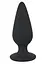 Анальна пробка Orion Black Velvets Heavy Plug Small 7.8 см (чорний) - мініатюра 1