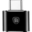 Переходник Baseus USB Female to USB-C Male Black (CATOTG-01) [80567] - миниатюра 2