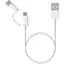 Кабель Xiaomi USB cable 2 in 1 мicro USB + Type-C 1 м SJV4082TY - миниатюра 1