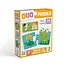 Детский пазл "ДУО-Зверушки и их дома" DoDo Toys 300690, 24 элемента - миниатюра 2