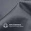 Комплект постільної білизни Ideia євро темно сірий (8-36083_т/сірий) - мініатюра 9