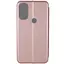 Шкіряний чохол-книжка Classy для Motorola Moto E40 Rose Gold - мініатюра 4