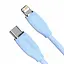 Кабель Baseus Jelly Liquid Silica Gel Fast Charging Data Cable Type-C to iP 20W 2 м блакитний - мініатюра 3
