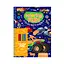 Набор для творчества COLORING FUN Для мальчиков, раскраска с карандашами - миниатюра 1