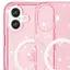 Чохол Epik TPU Galaxy Sparkle MagFit для Apple iPhone 16, 6.1 Pink+Glitter - мініатюра 3